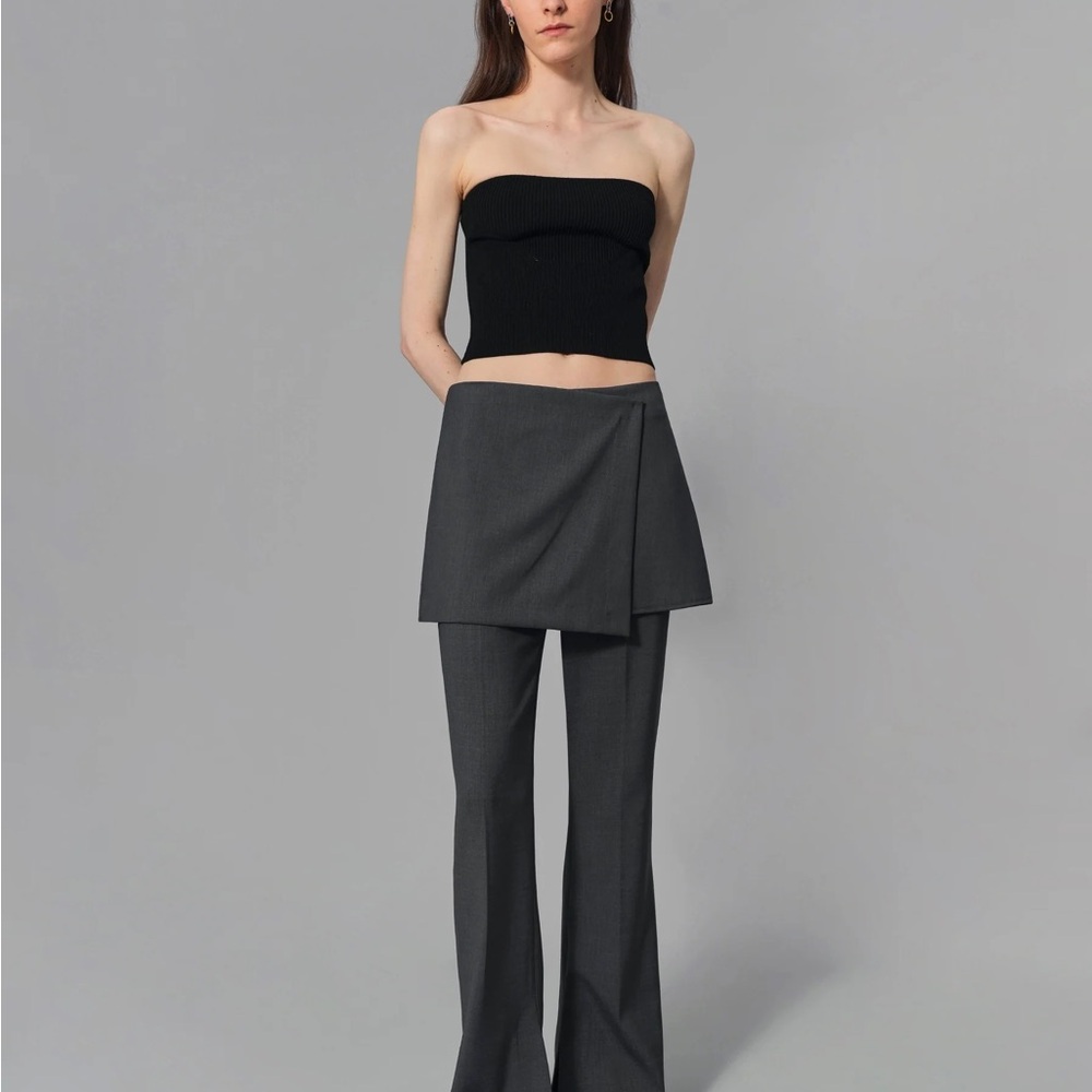 FM2050 Lauder Wrap Trousers skirted pants Xl/L Korean sizing (fits like a 6/8)